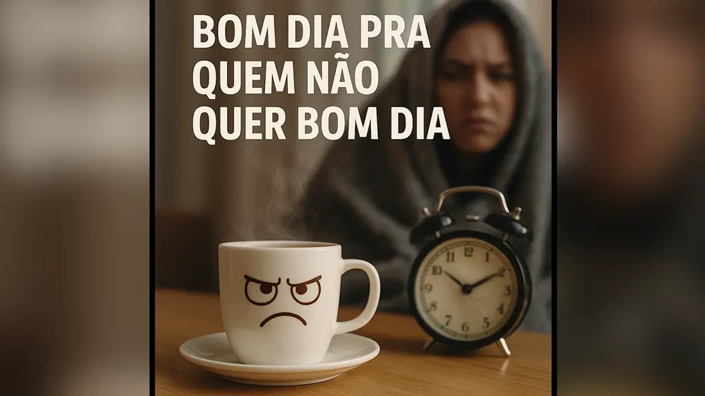 Bom Dia Pra Quem Não Quer Bom Dia