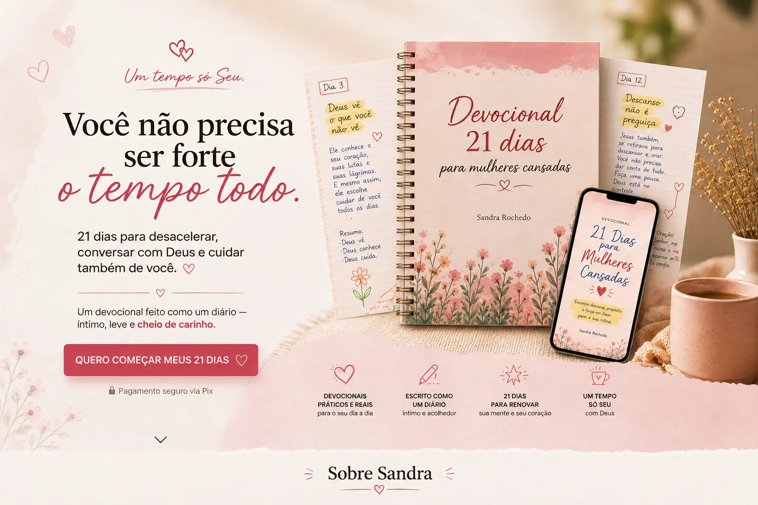Devocional 21 dias para Mulheres Cansadas