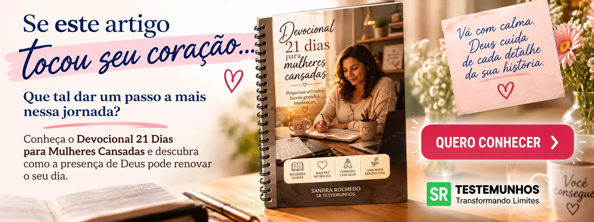 Conheça o Devocional 21 Dias para Mulheres Cansadas